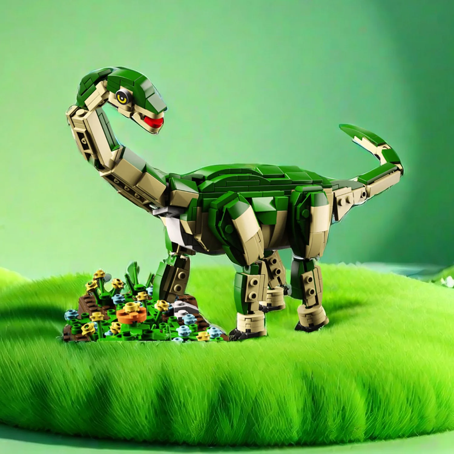 582PCS Brachiosaurus Dinosaur Building Blocks Toy Set Assembly Puzzle Model Bricks Education Desktop Decoration Gifts
582PCS Brachiosaurus Dinosaur Building Blocks Toy Set Assembly Puzzle Model Bricks Education Desktop Decoration Gifts