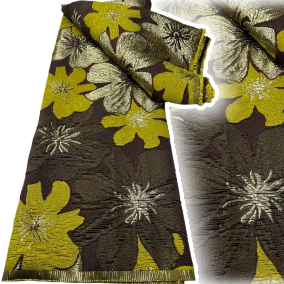 Purple Brocade Lace Fabric 2025 High Quality Jacquard Lace Fabric African Nigerian Lace Fabric 5 Yards for Party Dresses TP1715
Purple Brocade Lace Fabric 2025 High Quality Jacquard Lace Fabric African Nigerian Lace Fabric 5 Yards for Party Dresses TP1715