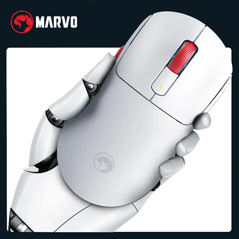 MARVO G964W Gaming Mouse Niro 60 Tri-modes Optical Sensor Pixart 331112000 DPI Precision Control Mice for PC/Laptops/Computer
MARVO G964W Gaming Mouse Niro 60 Tri-modes Optical Sensor Pixart 331112000 DPI Precision Control Mice for PC/Laptops/Computer