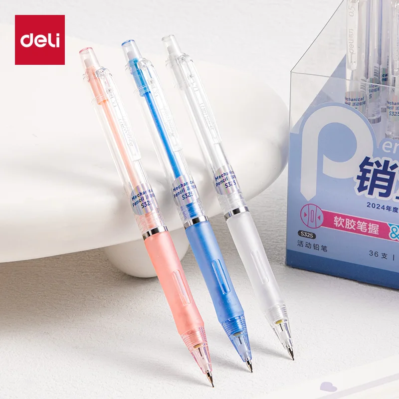 Deli 3pcs 0.5mm/0.7mm Mechanical Pencils School Supplies Propelling Pencils Office Supplies Stationery Drawing Sketch Tools
Deli 3pcs 0.5mm/0.7mm Mechanical Pencils School Supplies Propelling Pencils Office Supplies Stationery Drawing Sketch Tools