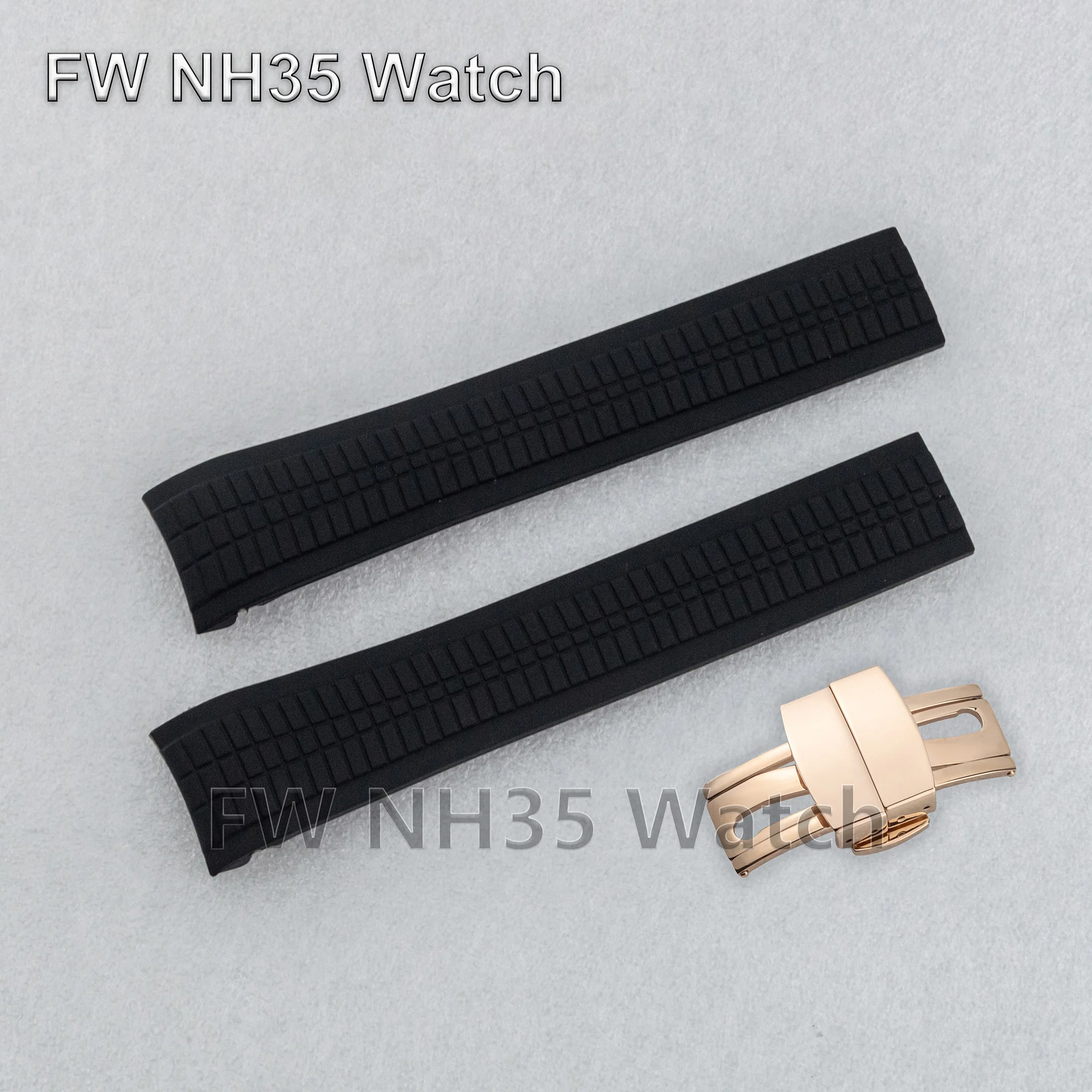 21mm Watch Strap for AQUANAUT Nautilus Rubber Watch Bracelet With Buckle Watch Accessories Repair Tool High Quality Watch Band
21mm Watch Strap for AQUANAUT Nautilus Rubber Watch Bracelet With Buckle Watch Accessories Repair Tool High Quality Watch Band