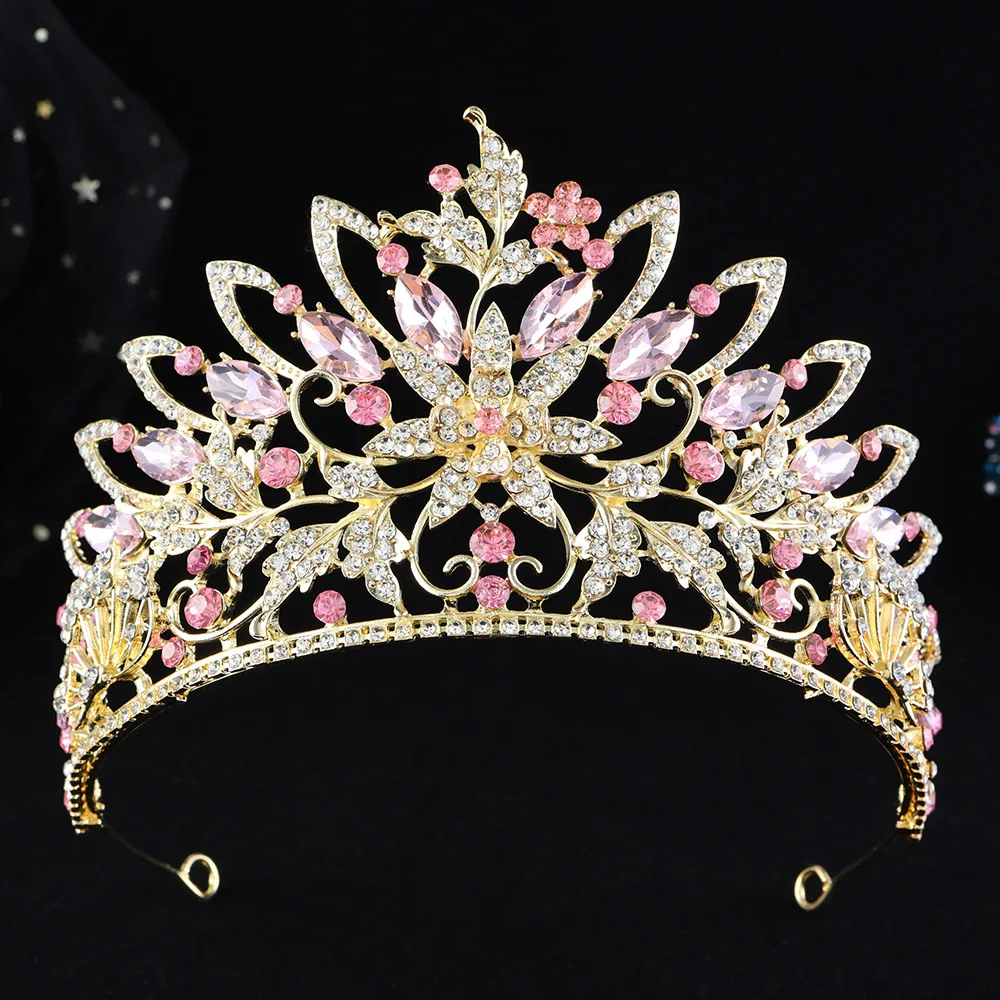 KMVEXO Crystal Flower Tiaras And Crowns For Women Bride Rhinestone Prom Diadem Crown Bridal Wedding Hair Accessories Jewelry
KMVEXO Crystal Flower Tiaras And Crowns For Women Bride Rhinestone Prom Diadem Crown Bridal Wedding Hair Accessories Jewelry