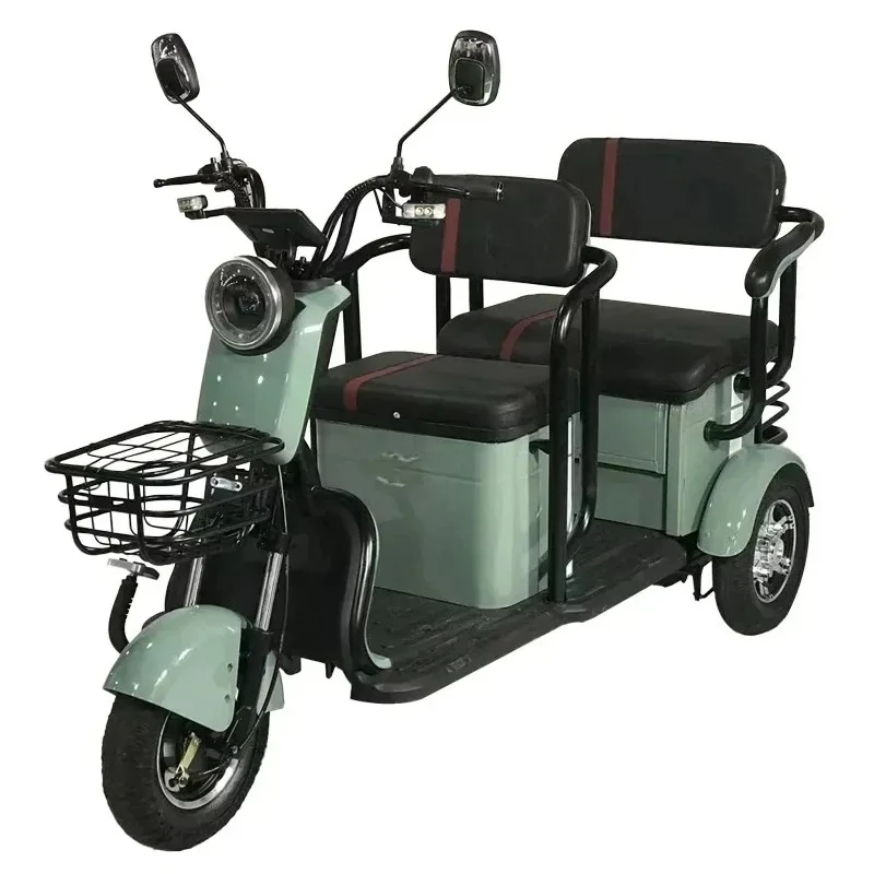 Electric Tricycle for Adults - High Speed 60V 1000W, Large Capacity Two-Seater, Heavy Duty Cargo Trike, Factory Direct
Electric Tricycle for Adults - High Speed 60V 1000W, Large Capacity Two-Seater, Heavy Duty Cargo Trike, Factory Direct