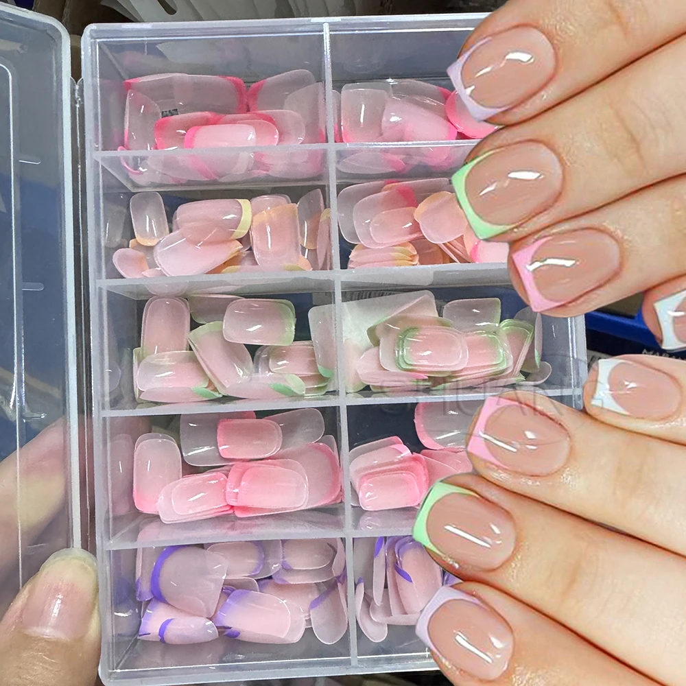 240/120 шт., цвет макарон, накладные ногти, короткие квадратные французские накладные ногти, полное покрытие, конфеты, искусственные накладные ногти для женщин, кончик ногтей
240/120 шт., цвет макарон, накладные ногти, короткие квадратные французские накладные ногти, полное покрытие, конфеты, искусственные накладные ногти для женщин, кончик ногтей