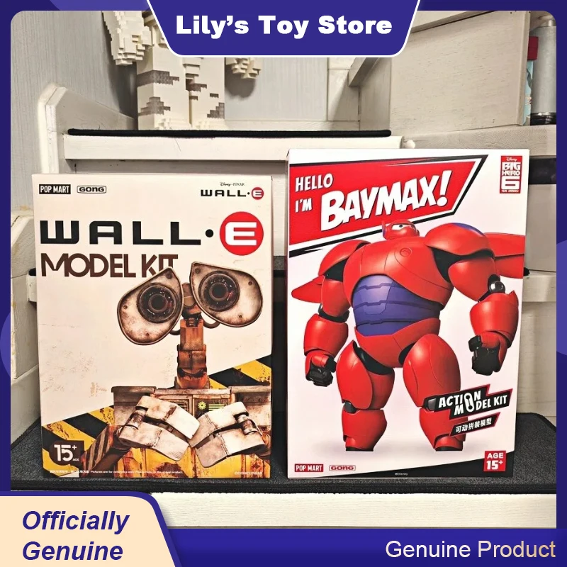 Genuine Pop Mart Gong Big Hero 6 Baymax Wall-E Assembly Kawaii Anime Action Figure Desktop Decor Blind Box Boys Collectible Toys
Genuine Pop Mart Gong Big Hero 6 Baymax Wall-E Assembly Kawaii Anime Action Figure Desktop Decor Blind Box Boys Collectible Toys