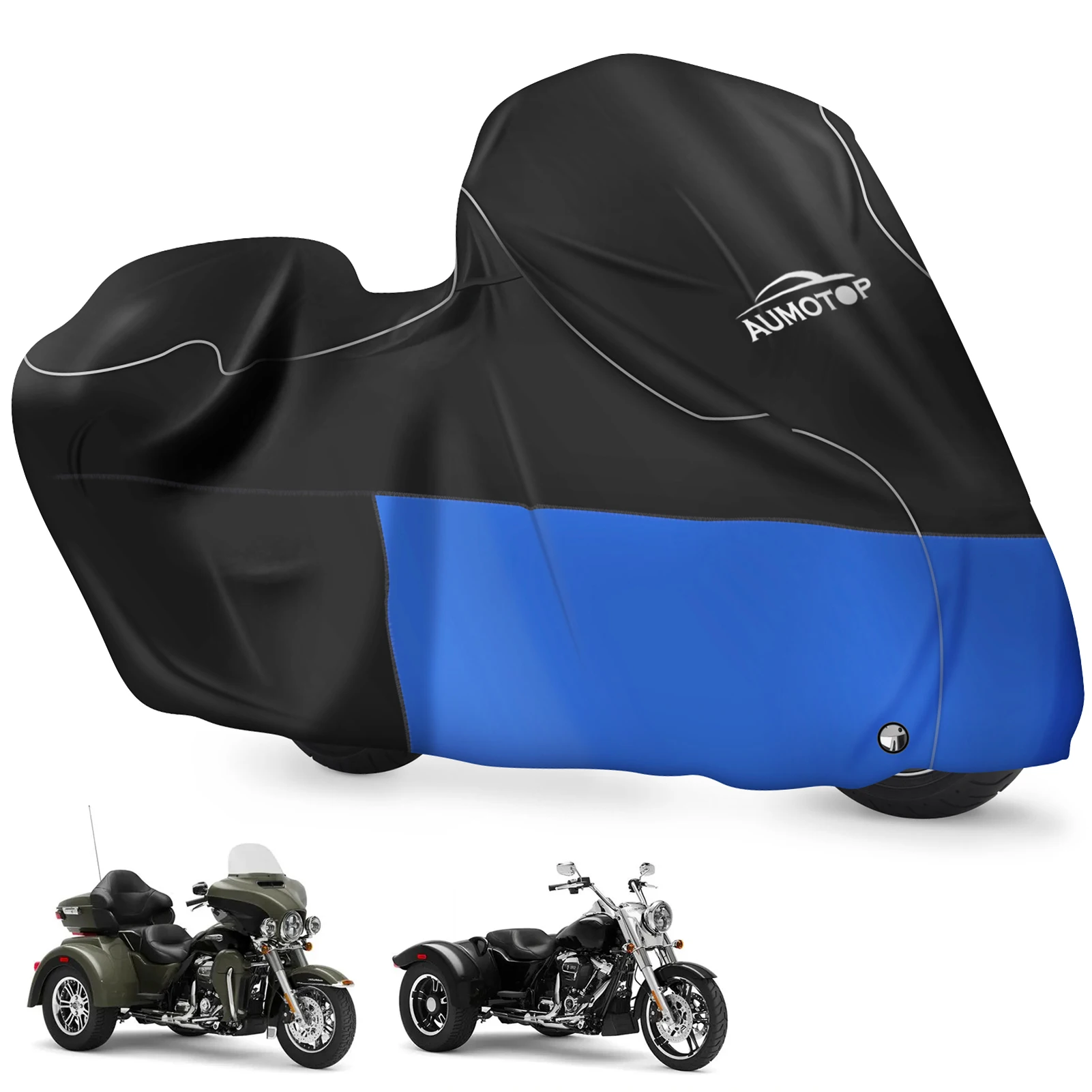 108'' Inch 420D Motorcycle Cover Waterproof Outdoor Storage for Touring Models and Conventional Model Road King Road Glide
108'' Inch 420D Motorcycle Cover Waterproof Outdoor Storage for Touring Models and Conventional Model Road King Road Glide