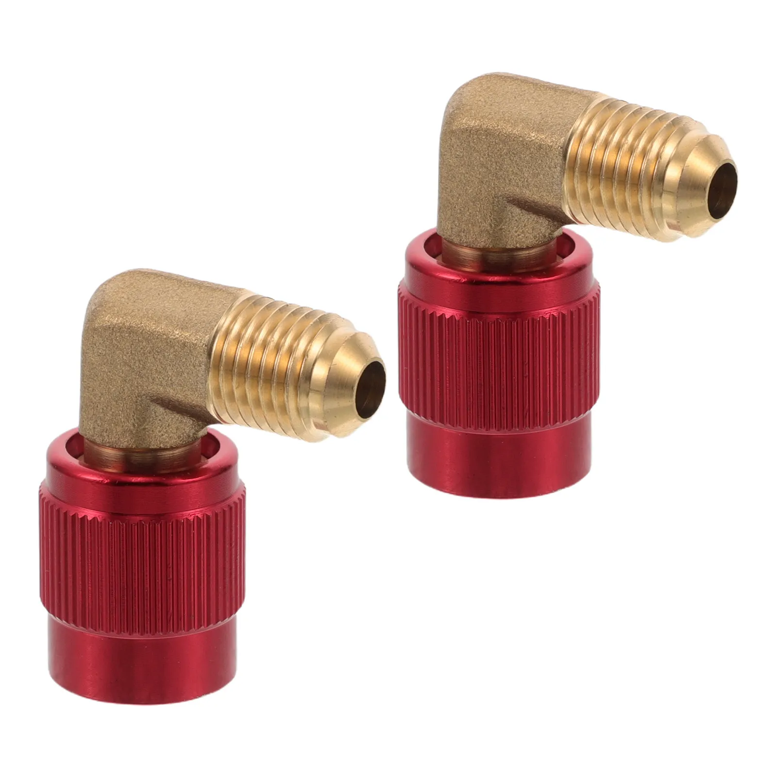 2 Pcs Air Conditioning and Refrigeration Connector 1/4 Male 5/16 Female Adapter 90 Degree AC Refrigerant Fitting Service Port
2 Pcs Air Conditioning and Refrigeration Connector 1/4 Male 5/16 Female Adapter 90 Degree AC Refrigerant Fitting Service Port