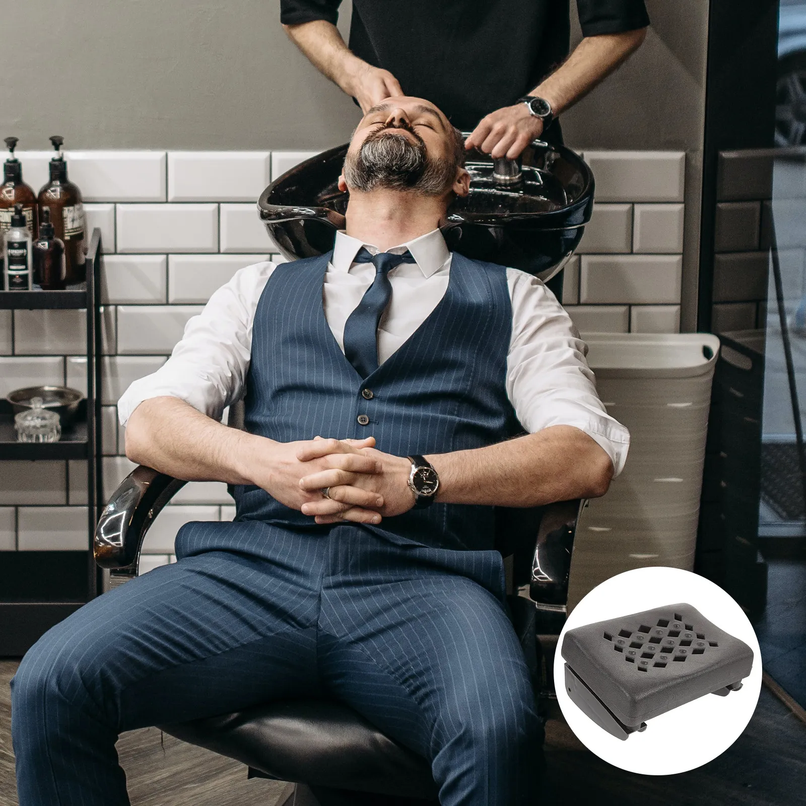 Shampoo Bowl Neck Rest Pillow for Hair Washing Salon Spa Comfortable Soft Cushion Reusable Anti Slip Shampoo Neck Support
Shampoo Bowl Neck Rest Pillow for Hair Washing Salon Spa Comfortable Soft Cushion Reusable Anti Slip Shampoo Neck Support