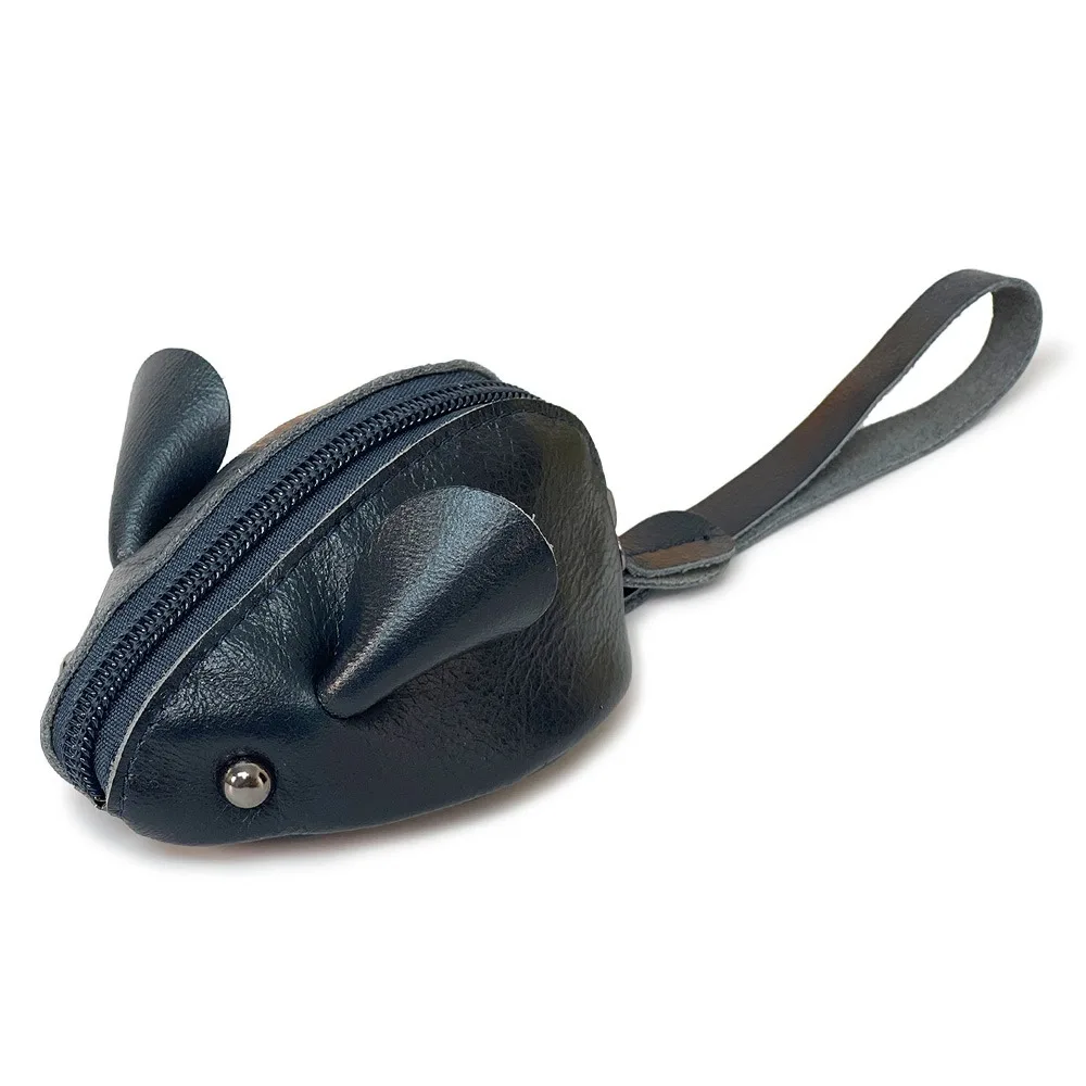 Zipper Pocket Genuine Leather Mini Coin Purse Solid Color Cartoon Mouse Design 's Key Bags Vintage Cute Storage Bag Men Women
Zipper Pocket Genuine Leather Mini Coin Purse Solid Color Cartoon Mouse Design 's Key Bags Vintage Cute Storage Bag Men Women
