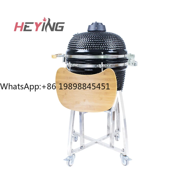 22 Inches Charcoal Bbq Grill Bbq Kamado Smoker Burning Stove Ceramic Grill Black
22 Inches Charcoal Bbq Grill Bbq Kamado Smoker Burning Stove Ceramic Grill Black