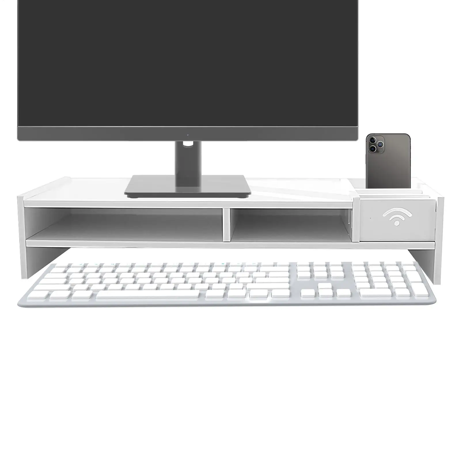 Monitor Riser For Desk 3-Tier Desk Organizer Shelf Computer Accessories For Display Workstation Offices Study College Dorm
Monitor Riser For Desk 3-Tier Desk Organizer Shelf Computer Accessories For Display Workstation Offices Study College Dorm