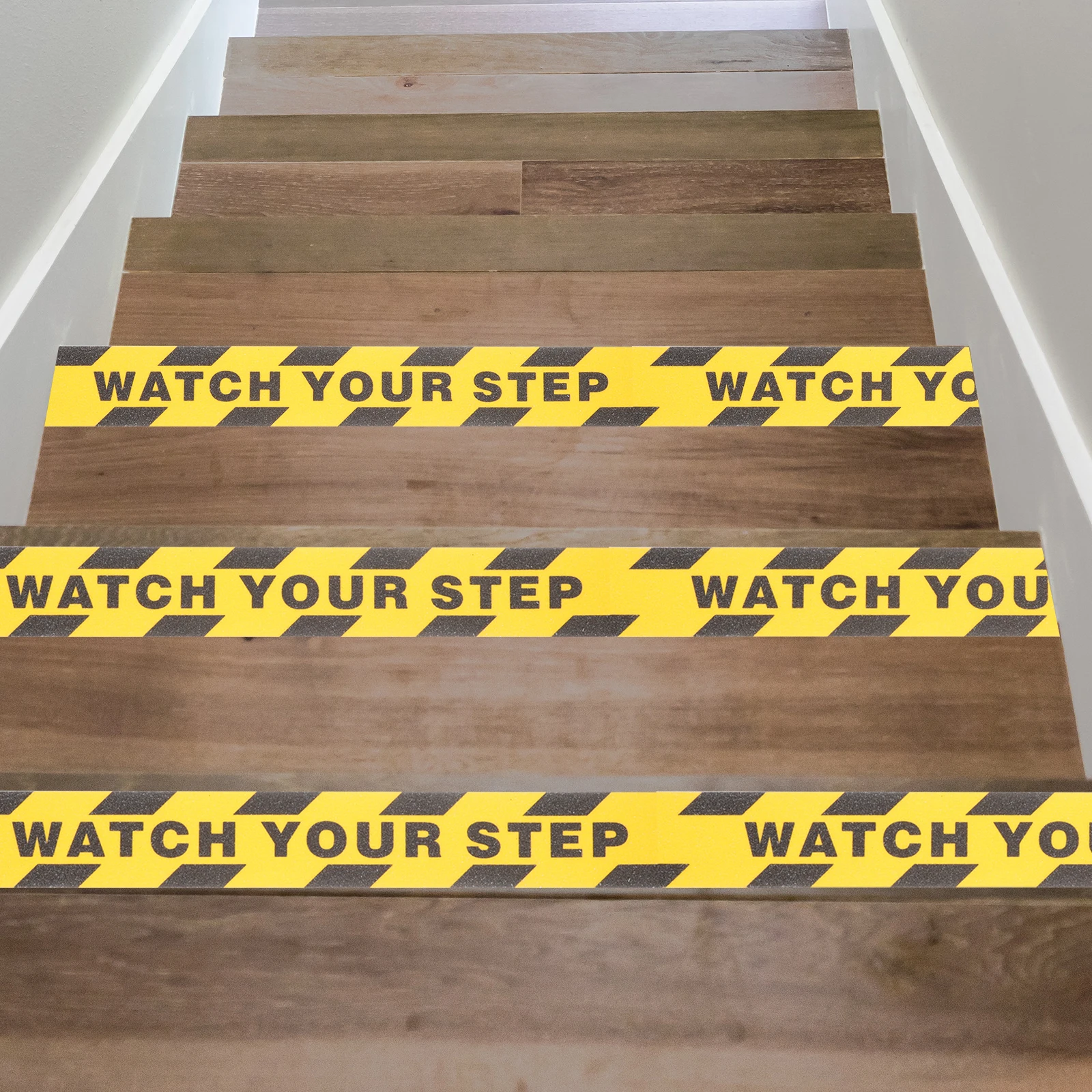 2 Rolls Anti-Slip Warning Tape Watch Your Step Sign Strong Adhesive Non-Slip Floor Warning Decals for Schools Platforms Nursing
2 Rolls Anti-Slip Warning Tape Watch Your Step Sign Strong Adhesive Non-Slip Floor Warning Decals for Schools Platforms Nursing