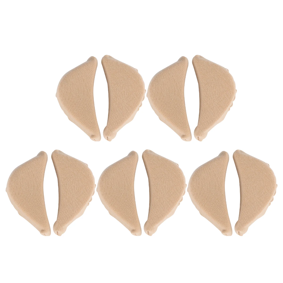 5 Pairs High Heels Forefoot Pad Toe Inserts Cushion Sole Pads Women Men Reusable Washable Insoles Foot Care Tools
5 Pairs High Heels Forefoot Pad Toe Inserts Cushion Sole Pads Women Men Reusable Washable Insoles Foot Care Tools