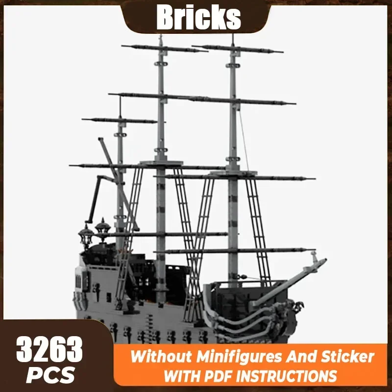 Moc Building Bricks Military Model Classic Black Pirate Ship Technology Modular Blocks Gifts Christmas Toys DIY Sets Assembly
Moc Building Bricks Military Model Classic Black Pirate Ship Technology Modular Blocks Gifts Christmas Toys DIY Sets Assembly