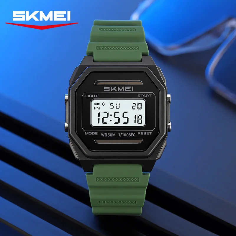 SKMEI 2640 Waterproof Electronic Men Wristwatch Digital Sport Watches for Men Military Date Luxury Shockproof Clock Reloj Hombre
SKMEI 2640 Waterproof Electronic Men Wristwatch Digital Sport Watches for Men Military Date Luxury Shockproof Clock Reloj Hombre