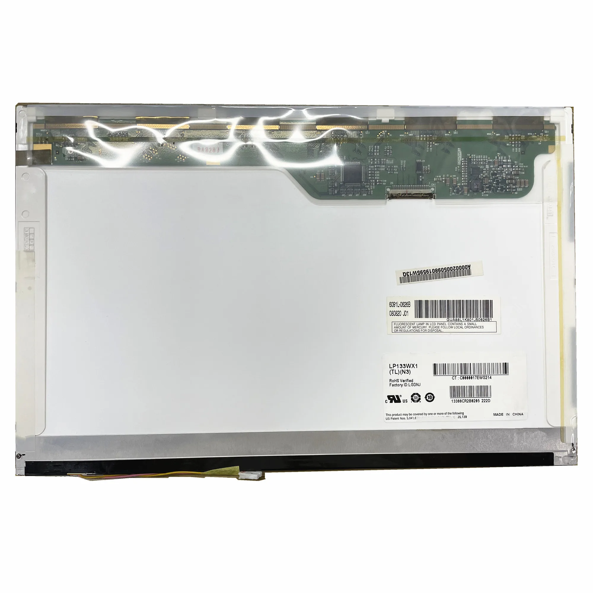 LP133WX1-TLN3 LP133WX1-TLA1 TLC1 N133I1-L06 LTN133AT07-001 13.3'' Laptop LCD Screen 1280*800 LVDS 20 PINS
LP133WX1-TLN3 LP133WX1-TLA1 TLC1 N133I1-L06 LTN133AT07-001 13.3'' Laptop LCD Screen 1280*800 LVDS 20 PINS