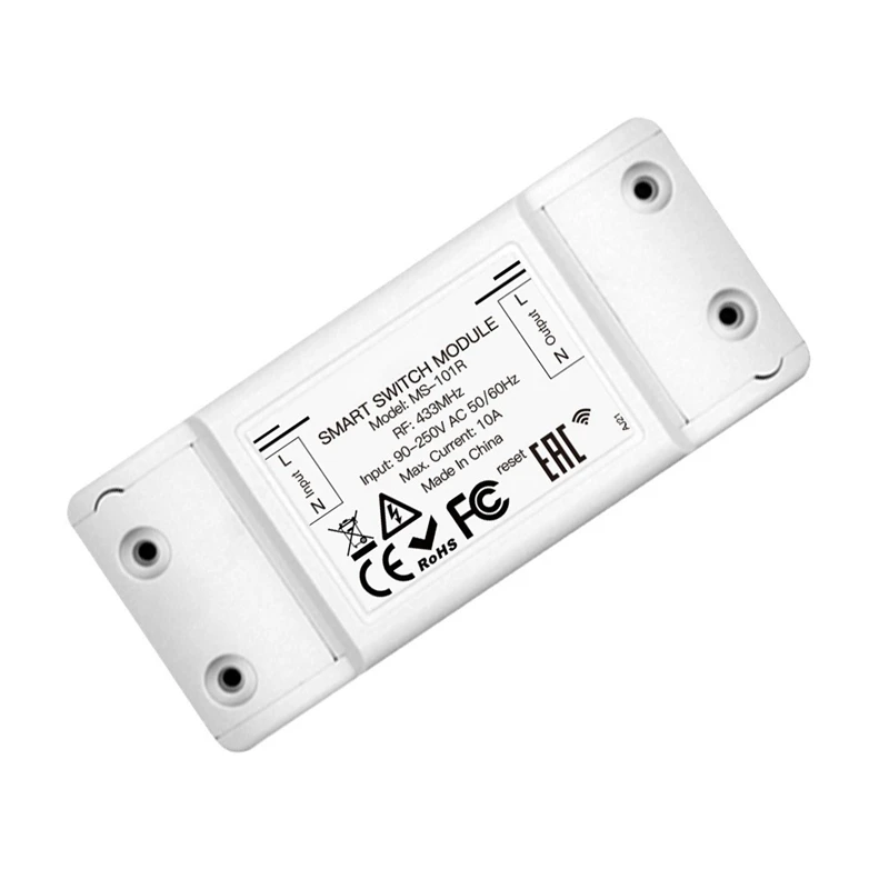 External RF433 Radio Frequency Switch Button Double Control Switch 10A Switch Durable Easy Install Easy To Use
External RF433 Radio Frequency Switch Button Double Control Switch 10A Switch Durable Easy Install Easy To Use