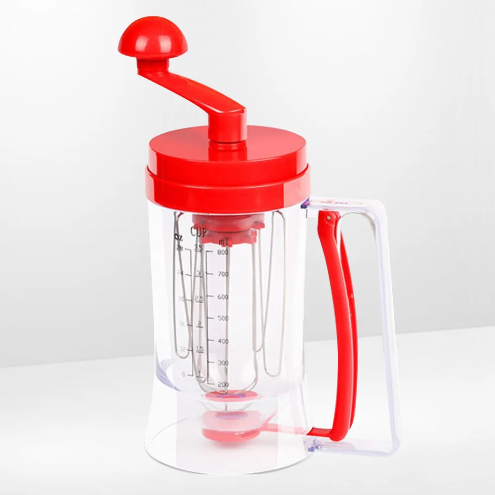 Manual Cake Batter Dispenser Metal Whisk Mixer Accurate Portion Measuring Cream Separator Dough Pancakes Cupcake Funnel Baking 
Manual Cake Batter Dispenser Metal Whisk Mixer Accurate Portion Measuring Cream Separator Dough Pancakes Cupcake Funnel Baking