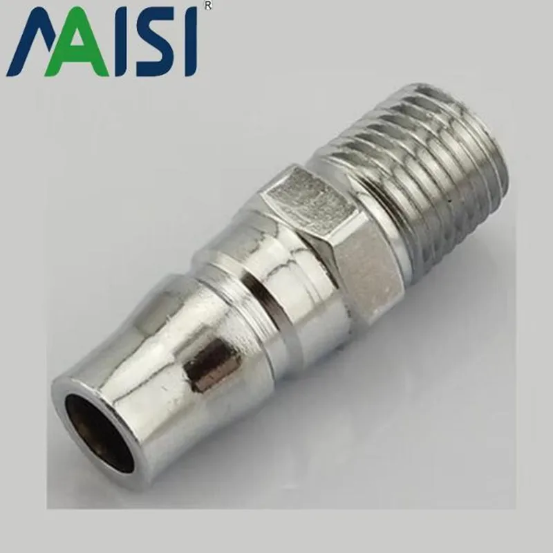 New 5Pcs/Lot PM-20 G1/4 Pneumatic Air Quick Coupler Socket Connector PM20 1/4"BSPP male thread
New 5Pcs/Lot PM-20 G1/4 Pneumatic Air Quick Coupler Socket Connector PM20 1/4"BSPP male thread