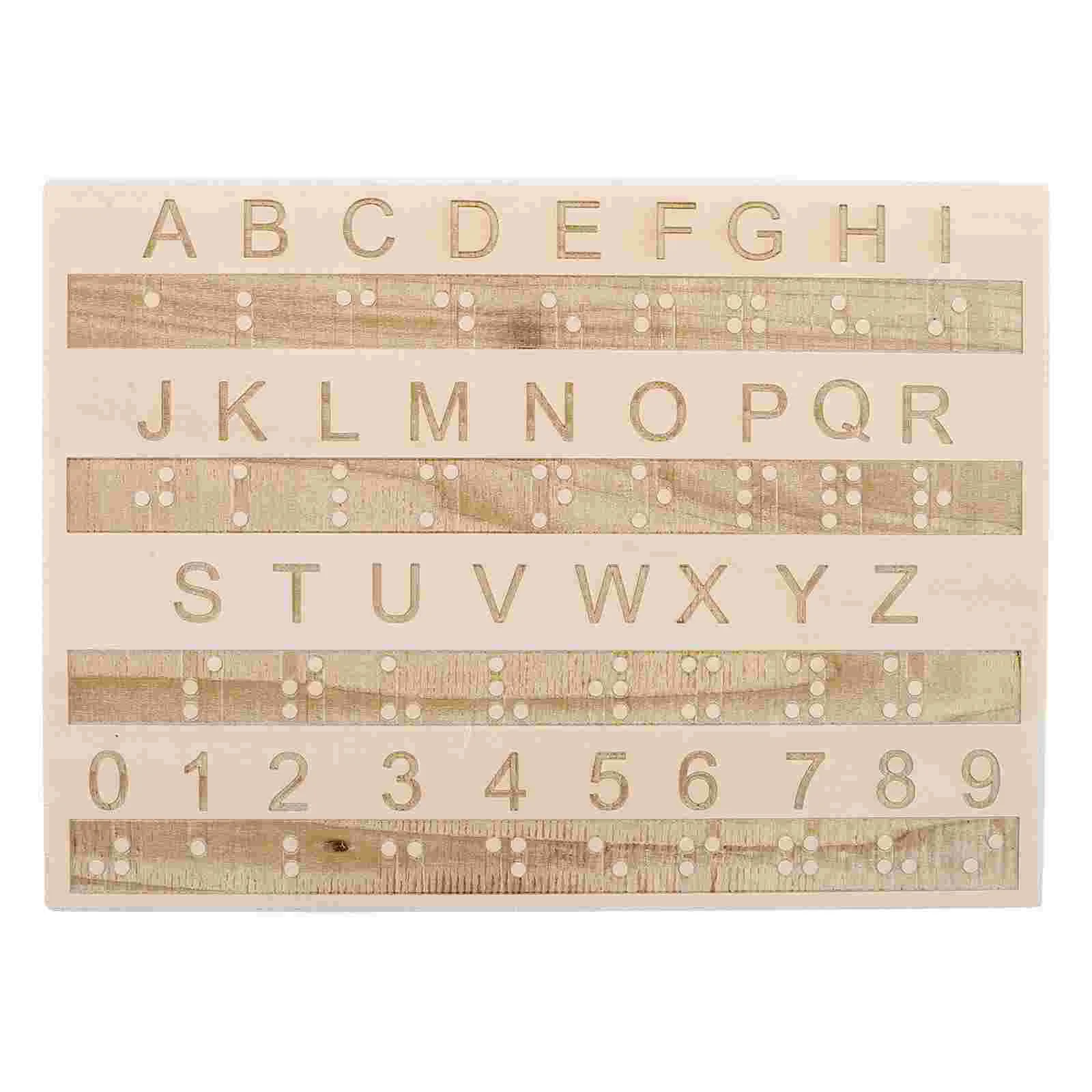 Braille Alphabet Tracing Board For Beginners Wooden Educational Tool For Blind Children Montessori Braille Learning Aid Tactile
Braille Alphabet Tracing Board For Beginners Wooden Educational Tool For Blind Children Montessori Braille Learning Aid Tactile