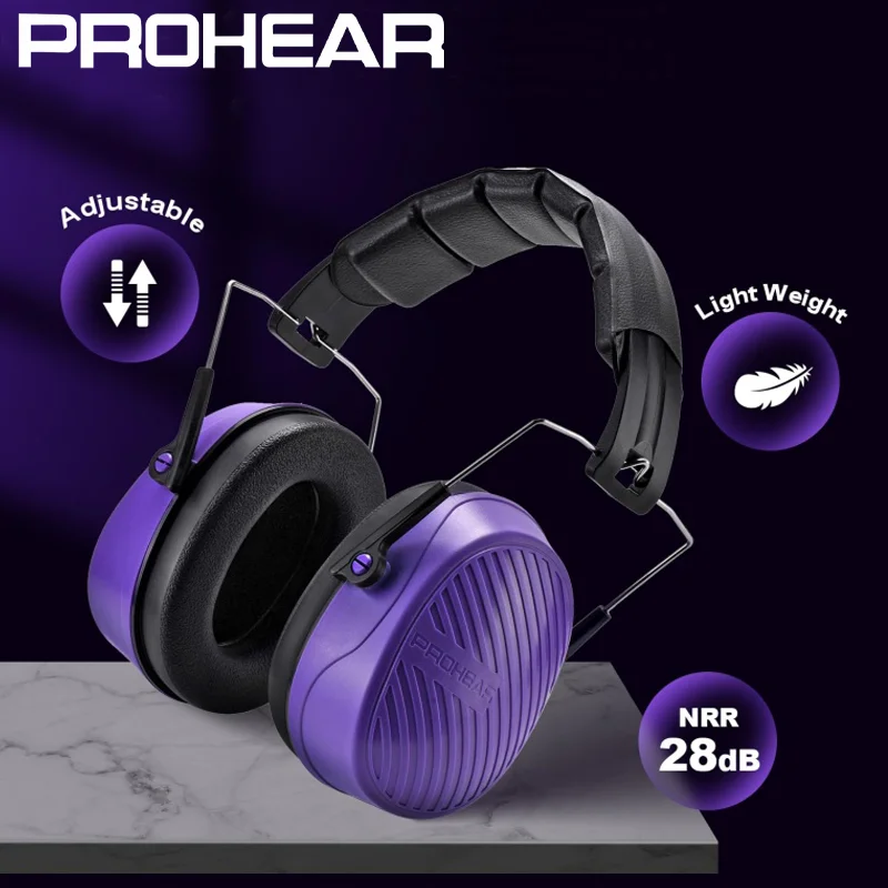 PROHEAR Foldable Safety Earmuffs Passive Noise Reduction Ear Protection Hearing Protector for Mowing Construction Power Tools
PROHEAR Foldable Safety Earmuffs Passive Noise Reduction Ear Protection Hearing Protector for Mowing Construction Power Tools