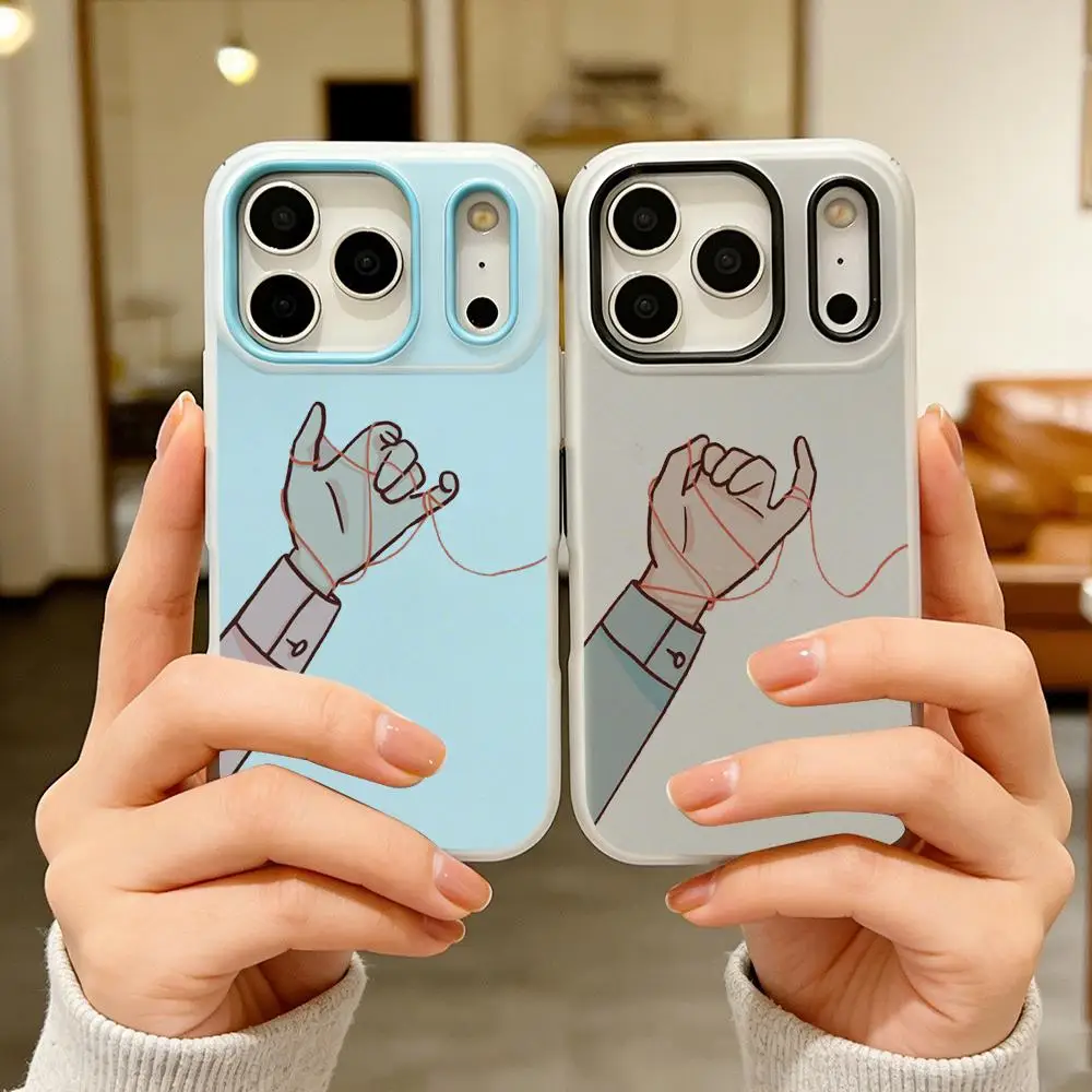 Art C-Couple g-gesture Phone Case Colorful 2‑in‑1 Jelly Matte Clear Full Protection Case For iPhone 11‑17 Series
Art C-Couple g-gesture Phone Case Colorful 2‑in‑1 Jelly Matte Clear Full Protection Case For iPhone 11‑17 Series