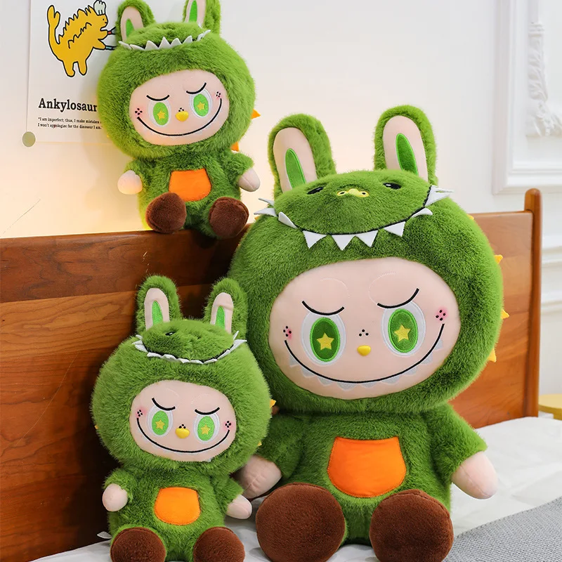 70cm Cartoon Dinosaur Labubu Plush Doll Large Cute Soft Stuffed Animal Ragdoll Toys Kids Sleeping Accompany Peluche Doll Gifts
70cm Cartoon Dinosaur Labubu Plush Doll Large Cute Soft Stuffed Animal Ragdoll Toys Kids Sleeping Accompany Peluche Doll Gifts