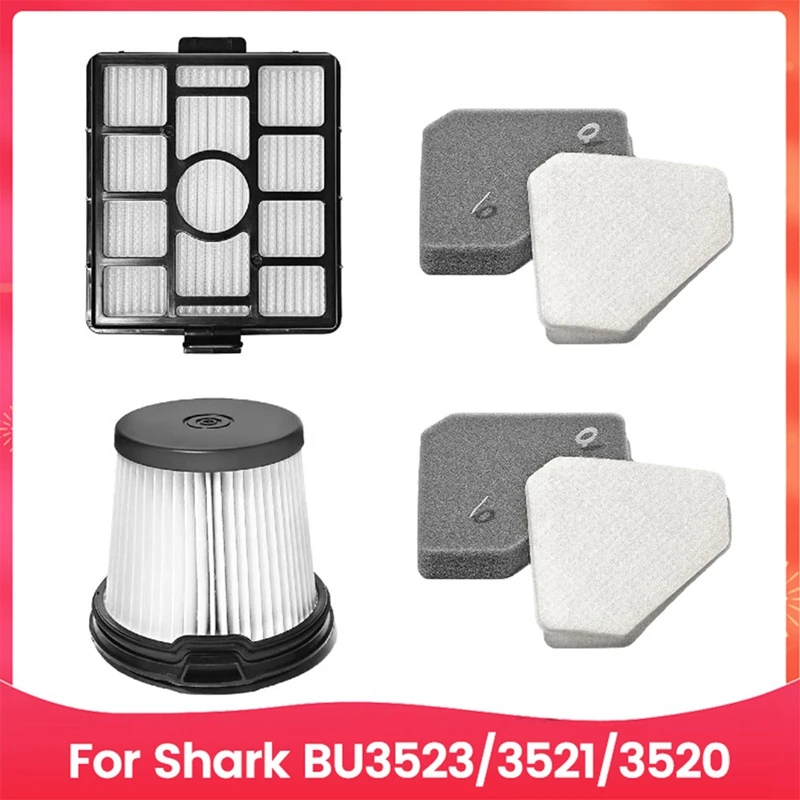 4PCS Vacuum Cleaner Filter Set For Shark BU3523 BU3521 BU3520 Vacuum Cleaner Accessories Filter Spare Parts
4PCS Vacuum Cleaner Filter Set For Shark BU3523 BU3521 BU3520 Vacuum Cleaner Accessories Filter Spare Parts