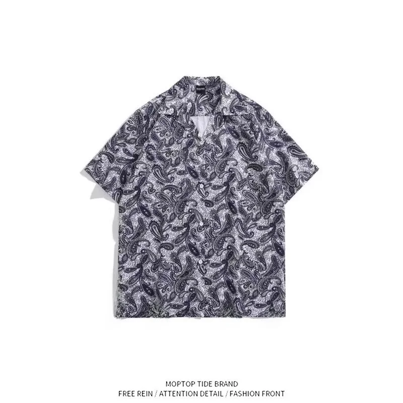 Summer New Style Loose Cuban Collar Short Sleeve Floral Shirt for Couples Men's Hawaii Casual Breathable Polyester Fiber
Summer New Style Loose Cuban Collar Short Sleeve Floral Shirt for Couples Men's Hawaii Casual Breathable Polyester Fiber