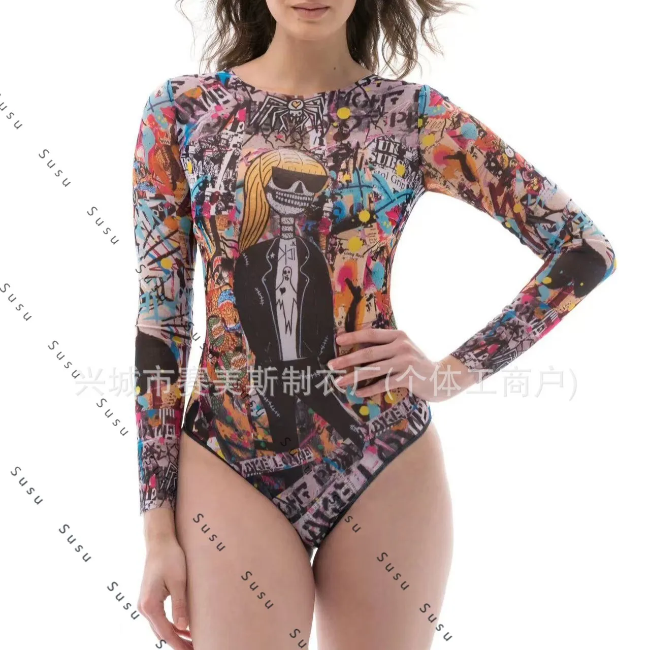 Новый русский цельный купальник женский сексуальный европейский и американский спортивный костюм с длинными рукавами и принтом Ozon для серфинга купальник
Новый русский цельный купальник женский сексуальный европейский и американский спортивный костюм с длинными рукавами и принтом Ozon для серфинга купальник