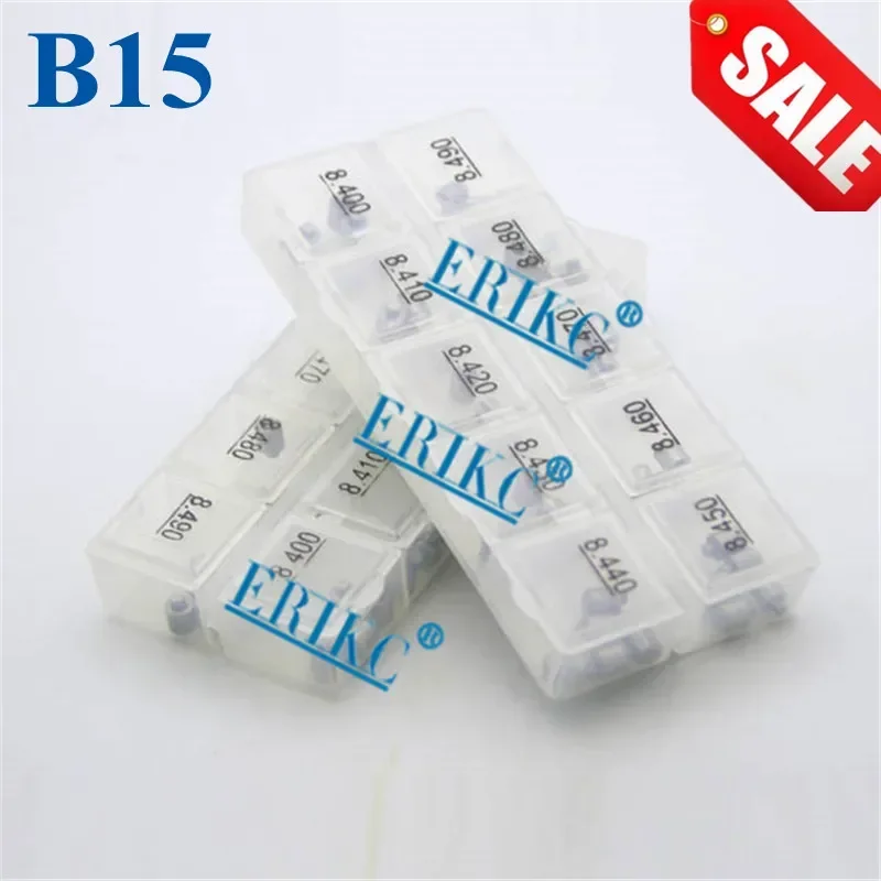 ERIKC Shims B15 Sizes 8.40-8.49mm Common Rail Injector Gaskets Adjusting Shims 50 Pieces Control Valve Adjustment Washers
ERIKC Shims B15 Sizes 8.40-8.49mm Common Rail Injector Gaskets Adjusting Shims 50 Pieces Control Valve Adjustment Washers