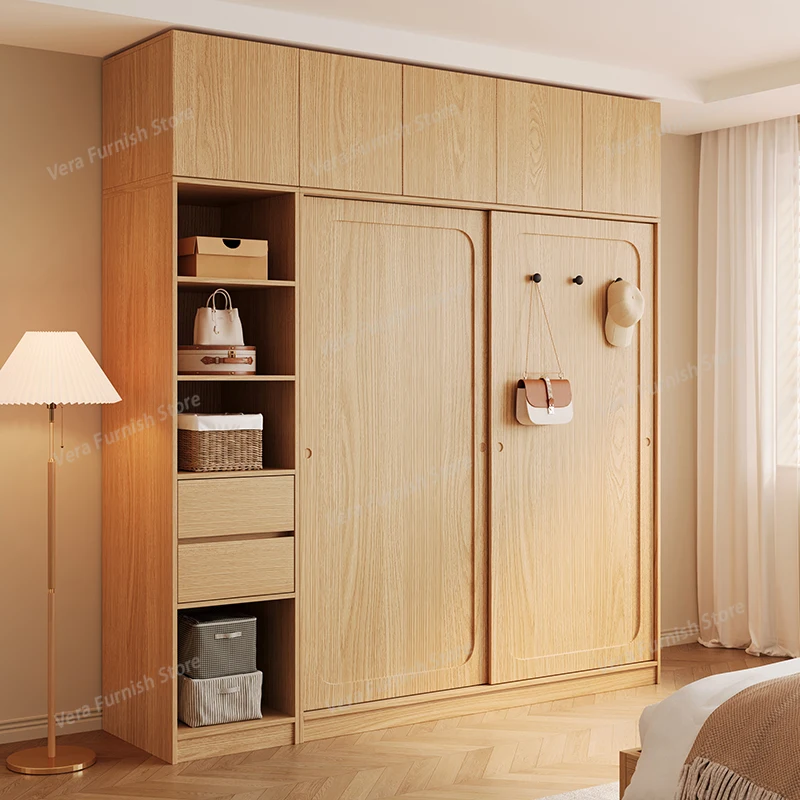 Automatic Light Wardrobe Essentials Stackable Sliding Door Organizer Closet Bedroom Storage Wooden Guarda Roupas Furniture Home
Automatic Light Wardrobe Essentials Stackable Sliding Door Organizer Closet Bedroom Storage Wooden Guarda Roupas Furniture Home