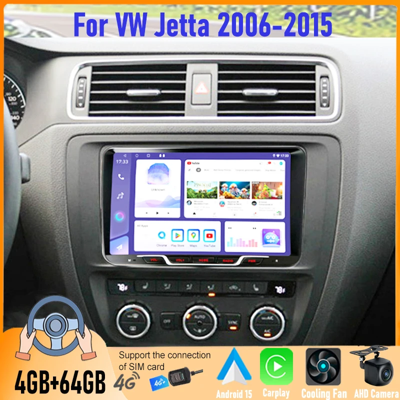 9 Inch Android Car Radio For VW Jetta 2006-2015 GPS Navigation BT WiFi FM AM RDS Touch Screen Multimedia Player Head Unit
9 Inch Android Car Radio For VW Jetta 2006-2015 GPS Navigation BT WiFi FM AM RDS Touch Screen Multimedia Player Head Unit