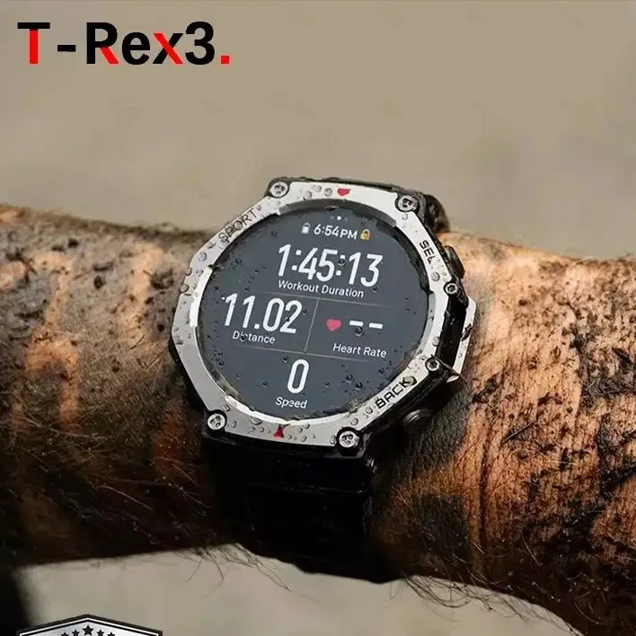 Новые смарт-часы T-Rex 3 Pro с двухдиапазонным GPS, военные, 48 мм, водонепроницаемость 10ATM, аккумулятор 500 мАч, компас, альтиметр, AGPS
Новые смарт-часы T-Rex 3 Pro с двухдиапазонным GPS, военные, 48 мм, водонепроницаемость 10ATM, аккумулятор 500 мАч, компас, альтиметр, AGPS