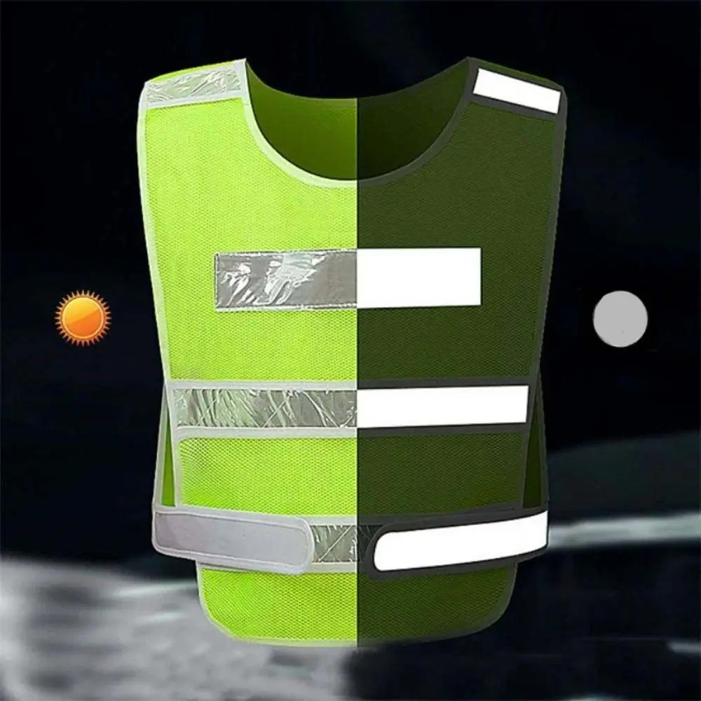 Sleeveless Jacket Reflective Vest Working Clothes High Visibility Safety Vest Universal Security Traffic Vest Night Running
Sleeveless Jacket Reflective Vest Working Clothes High Visibility Safety Vest Universal Security Traffic Vest Night Running