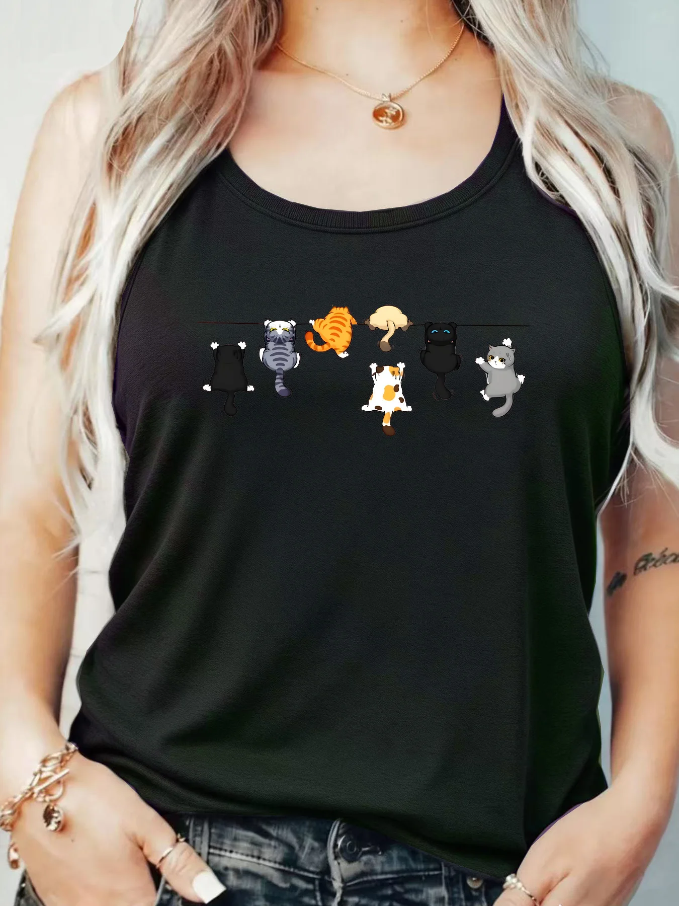Loose Fit Printed Pocket T-Shirt for Women with Ribbed Collar round Neck 1-8XL plus Size Comfortable Casual Vest
Loose Fit Printed Pocket T-Shirt for Women with Ribbed Collar round Neck 1-8XL plus Size Comfortable Casual Vest