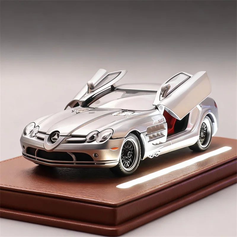 1:24 SLR Alloy Classic Super Sports Car Model Diecast Metal Track Racing Car Vehicles Model Simulation Sound Light Kids Toy Gift
1:24 SLR Alloy Classic Super Sports Car Model Diecast Metal Track Racing Car Vehicles Model Simulation Sound Light Kids Toy Gift