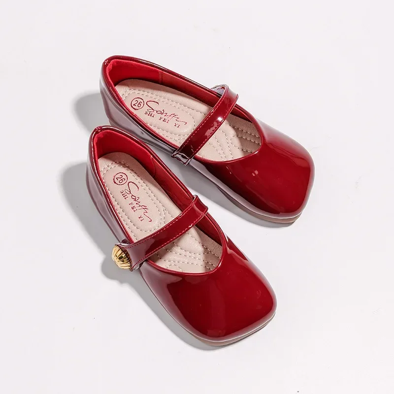 Zapatos Niña Girl Leather Shoe New Red Princess Shoes Summer Flat Sole Single Shoe Mary Jane Shoe Lolita Shoes Girl Kids Shoes
Zapatos Niña Girl Leather Shoe New Red Princess Shoes Summer Flat Sole Single Shoe Mary Jane Shoe Lolita Shoes Girl Kids Shoes