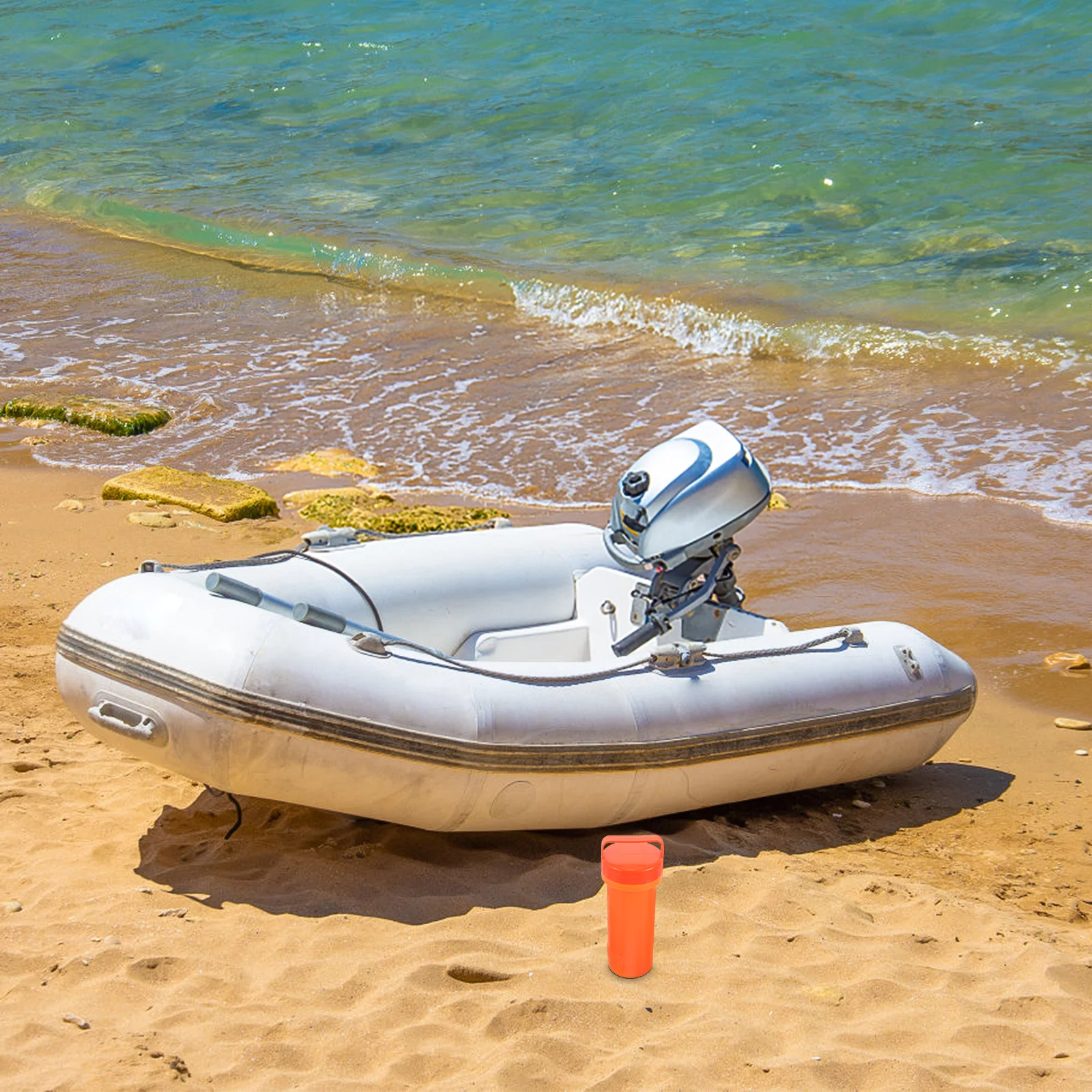 Inflatable Boat Repair Kit With Storage Bucket Self-Adhesive Pvc Patch For Kayak Air Bed Bathtub Waterproof Puncture Fix Outdoor
Inflatable Boat Repair Kit With Storage Bucket Self-Adhesive Pvc Patch For Kayak Air Bed Bathtub Waterproof Puncture Fix Outdoor