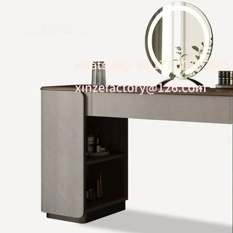 Customizable Light Luxury Master Bedroom North American Black Walnut Dresser Storage Cabinet Integrated 2025 New Makeup Table Be
Customizable Light Luxury Master Bedroom North American Black Walnut Dresser Storage Cabinet Integrated 2025 New Makeup Table Be