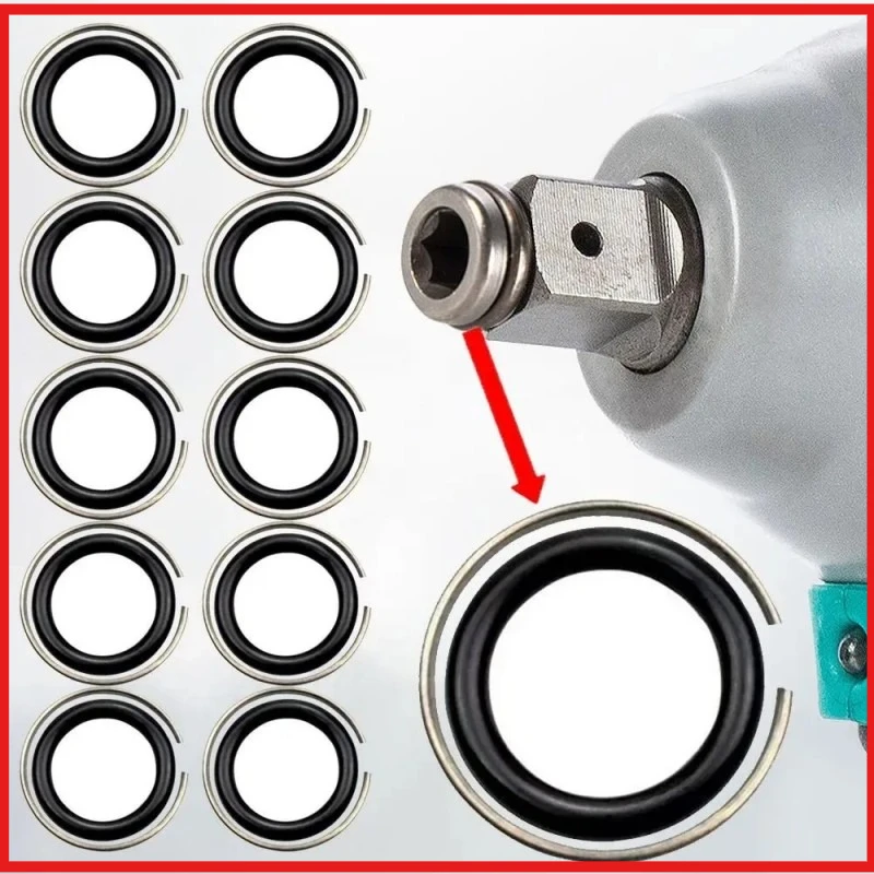 1/2" Drive Retaining Retainer Anti Detachment Snap Socket Circlip Impact Wrench Accessories Friction Inch Clip with O Ring Rings
1/2" Drive Retaining Retainer Anti Detachment Snap Socket Circlip Impact Wrench Accessories Friction Inch Clip with O Ring Rings