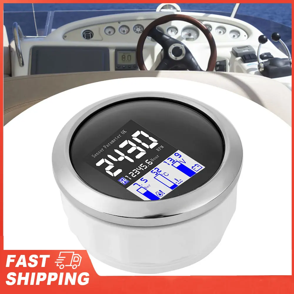 3,3-дюймовый многофункциональный датчик об/мин, давление масла, температура воды, напряжение J1939, протокол CAN FieldBus, многофункциональный датчик, датчик оборотов в минуту
3,3-дюймовый многофункциональный датчик об/мин, давление масла, температура воды, напряжение J1939, протокол CAN FieldBus, многофункциональный датчик, датчик оборотов в минуту