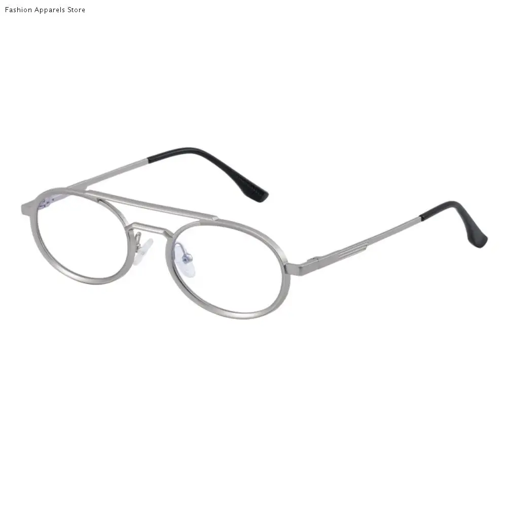 Retro Round Oval Sunglasses Small Frame Multicolor Lenses Metal Eyewear Double Beam Lightweight Steampunk Sunglasses Unisex
Retro Round Oval Sunglasses Small Frame Multicolor Lenses Metal Eyewear Double Beam Lightweight Steampunk Sunglasses Unisex