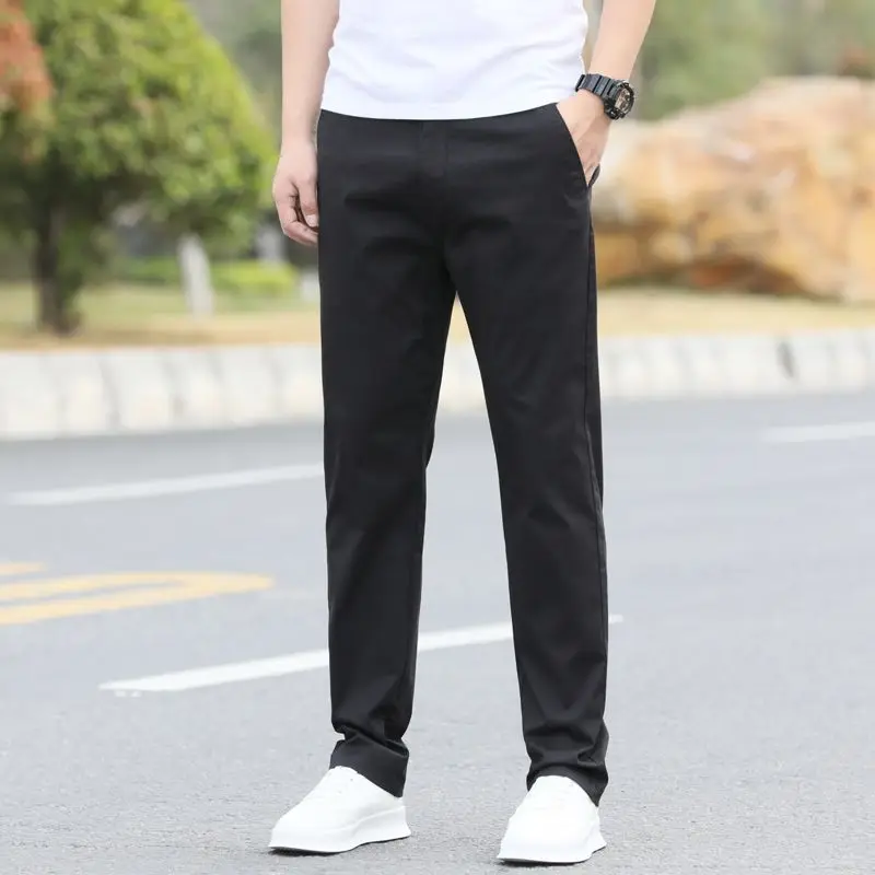 Luxury Man Clothing Brands Cotton Casual Men's Autumn Pants Loose Straight Large Size Middle-aged Dad Business Suit Long Pants
Luxury Man Clothing Brands Cotton Casual Men's Autumn Pants Loose Straight Large Size Middle-aged Dad Business Suit Long Pants