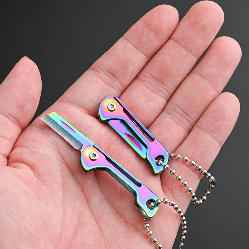 Portable Knife Keychain Stainless Steel Folding Claw Knife Outdoor Survival Camping Hiking Pocket Tool Compact Lightweight
Portable Knife Keychain Stainless Steel Folding Claw Knife Outdoor Survival Camping Hiking Pocket Tool Compact Lightweight