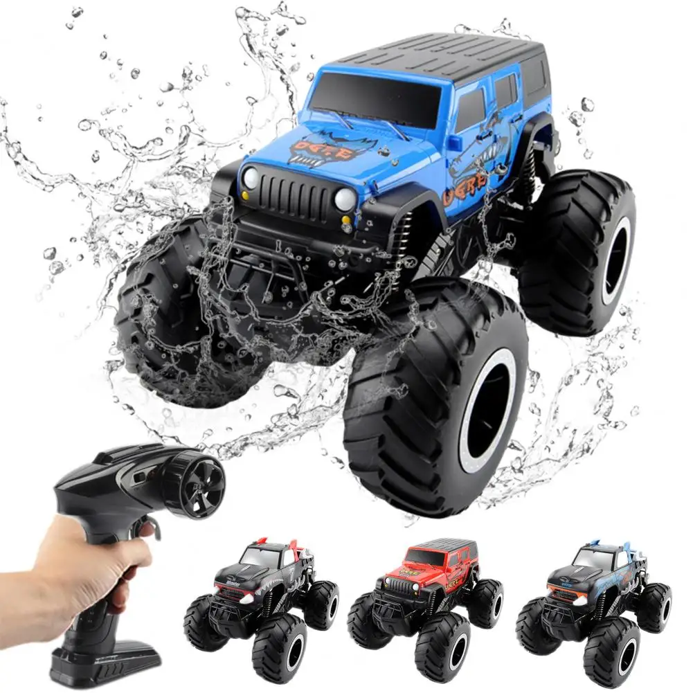 Amphibious Remote Control Car, 4 Wheels Drive Waterproof Rechargeable High-speed Stunt RC Car, High-performance Off-road Car
Amphibious Remote Control Car, 4 Wheels Drive Waterproof Rechargeable High-speed Stunt RC Car, High-performance Off-road Car