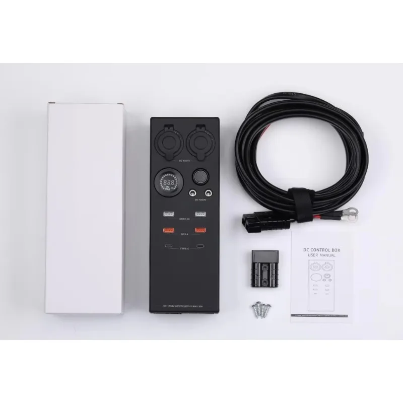 Hot Selling Double Lifepo4 Battery Box 12V/24V DC Control Mini Power Distribution Box ABS Slim Design AC Power Hub
Hot Selling Double Lifepo4 Battery Box 12V/24V DC Control Mini Power Distribution Box ABS Slim Design AC Power Hub