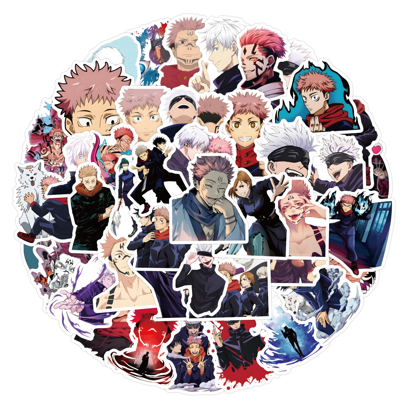 10/30/55PCS Cool Satoru Gojo Cartoon Stickers Jujutsu Kaisen Anime Decals Skateboard Luggage Fridge Cup Guitar Classic Kid Toys
10/30/55PCS Cool Satoru Gojo Cartoon Stickers Jujutsu Kaisen Anime Decals Skateboard Luggage Fridge Cup Guitar Classic Kid Toys