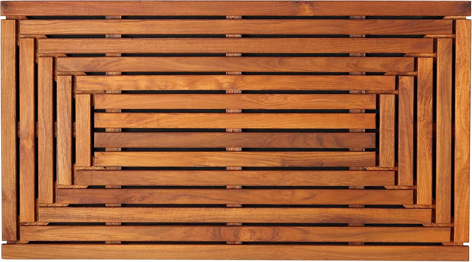 Giza Shower, Spa, Door Mat in Solid Teak Wood, 36" x 20" 
Giza Shower, Spa, Door Mat in Solid Teak Wood, 36" x 20"