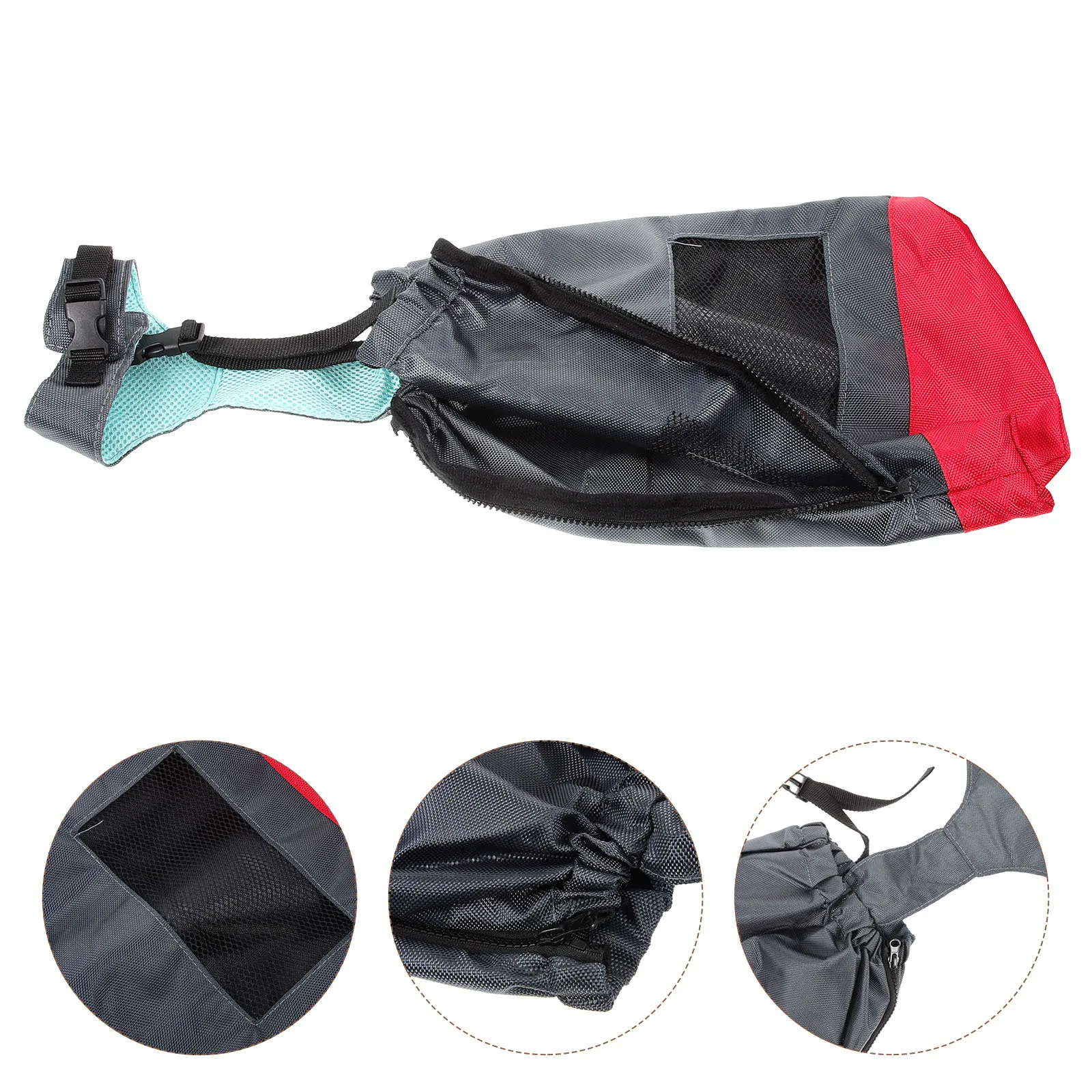 Dog Protective Bag Breathable Mesh Panel for Leg Injury Paralyzed Pets Drag Carrier Size S
Dog Protective Bag Breathable Mesh Panel for Leg Injury Paralyzed Pets Drag Carrier Size S